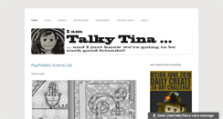 Desktop Screenshot of iamtalkytina.com